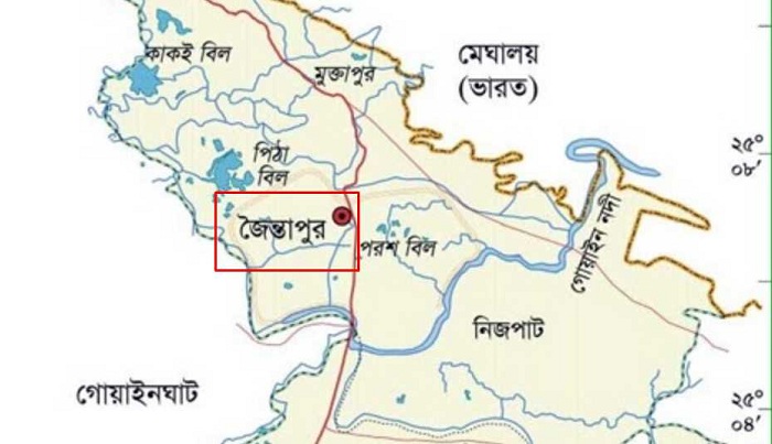 জৈন্তাপুর সীমান্তে বিএসএফের ধাওয়া খেয়ে বাংলাদেশি যুবক নিখোঁজ