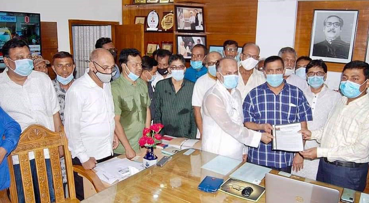 উপকূলে বেড়িবাঁধ নির্মাণসহ ৭ দফা দাবি খুলনা বিএনপির