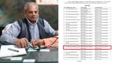 করোনা মোকাবিলায় মৃত চিকিৎসককে পদায়ন!
