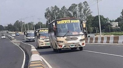 করোনায় আবারো ঢাকাগামী সব দূরপাল্লার বাস চলাচল বন্ধ ঘোষণা