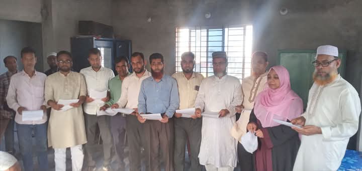 বেসরকারি মাধ্যমিক শিক্ষক-কর্মচারী কল্যাণ সমিতির নবনির্বাচিত কমিটির শপথ