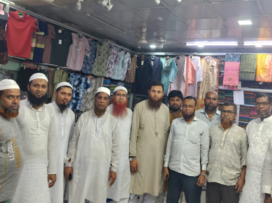 সাতক্ষীরা জেলা বস্ত্র ব্যবসায়ী সমিতির মাসিক সভা অনুষ্ঠিত 