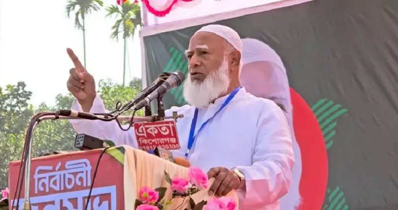 ইসলামি দলের সরকার নয় আমরা ১৮ কোটি মানুষের সরকার চাই,কিশোরগঞ্জে ডা.শফিকুর রহমান 