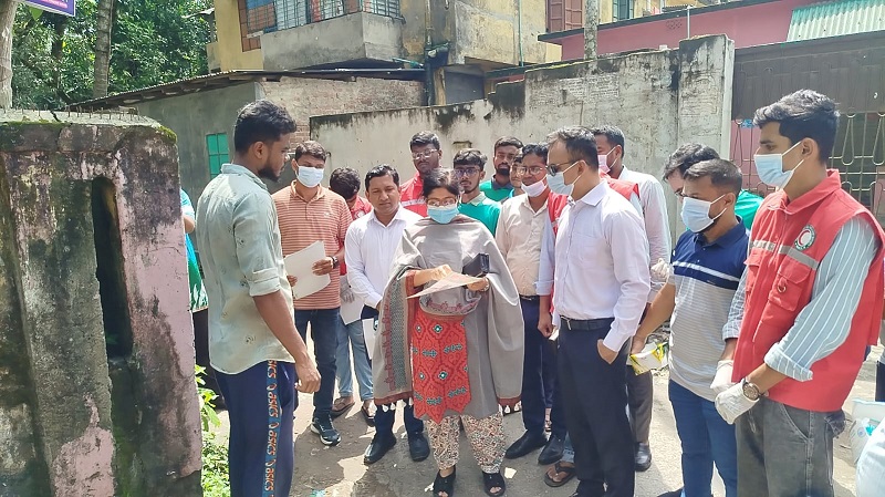 সাতক্ষীরায় ডেঙ্গু প্রতিরোধে পরিচ্ছন্নতা অভিযান 