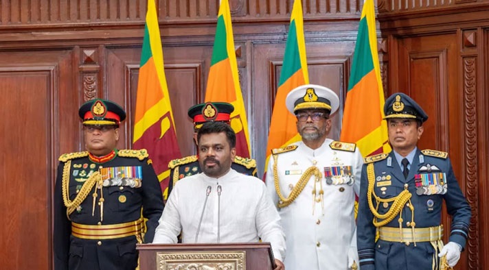 শ্রীলঙ্কায় সংসদ ভেঙে দিয়েছেন দেশটির সদ্য নির্বাচিত প্রেসিডেন্ট