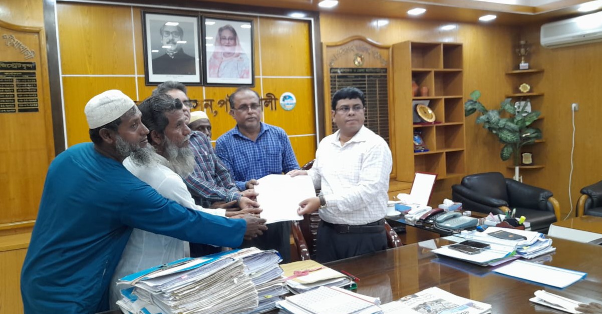 খাস জমি বন্দোবস্তের দাবিতে পটুয়াখালীতে ভূমিহীন পরিবারের সমাবেশ, মিছিল ও প্রধানমন্ত্রীকে স্মারকলিপি