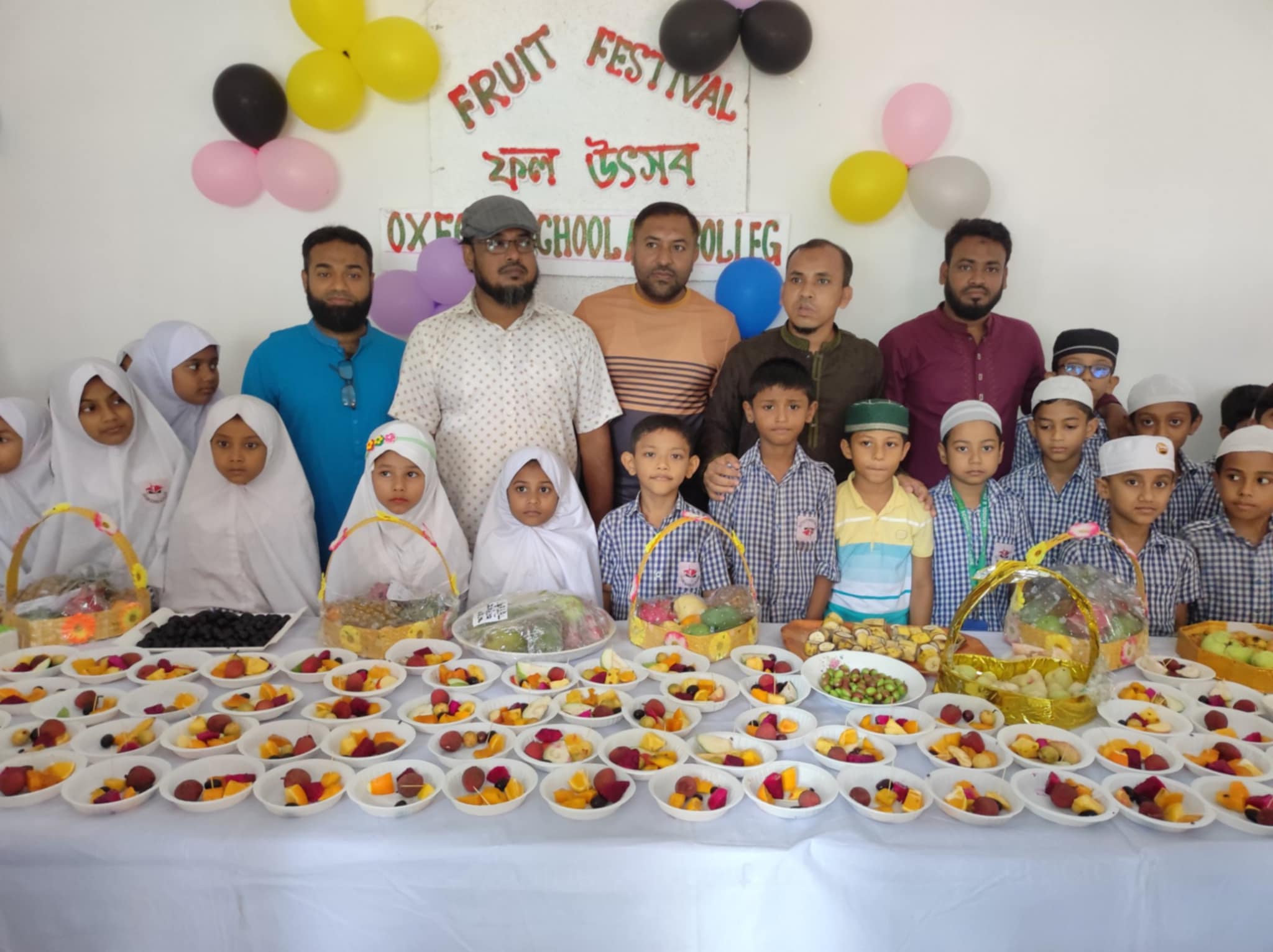 কোম্পানীগঞ্জে ফল উৎসবে আনন্দে আত্মহারা শিশুরা