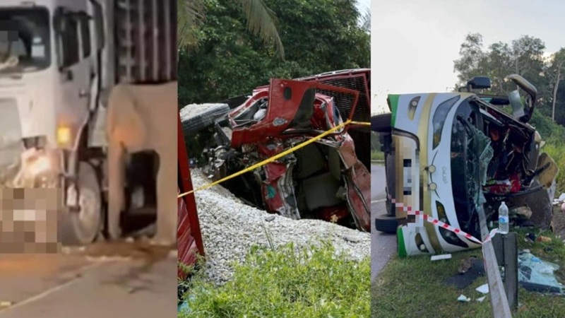মালয়েশিয়ায় বিশ্ববিদ্যালয় শিক্ষার্থীদের বহনকারী বাস দুর্ঘটনায় প্রাণ গেল ১৫ জনের