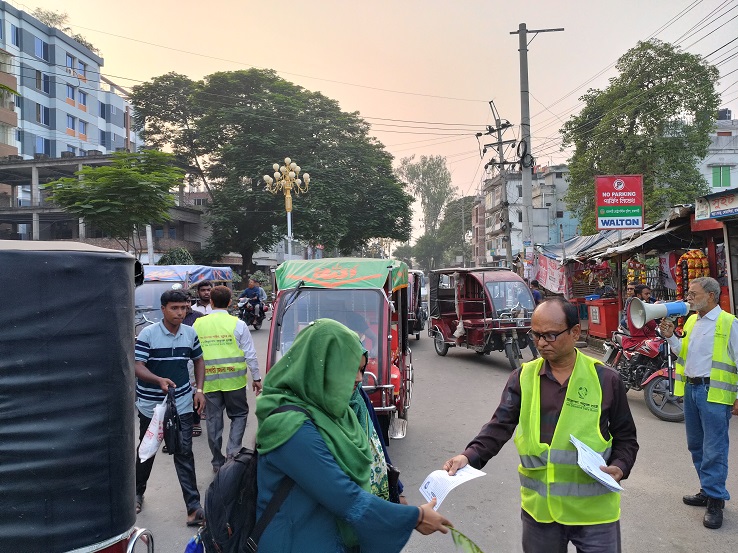 নিসচা রাজশাহী জেলা শাখার আয়োজনে মাসব্যাপী কর্মসূচীর সমাপ্তি