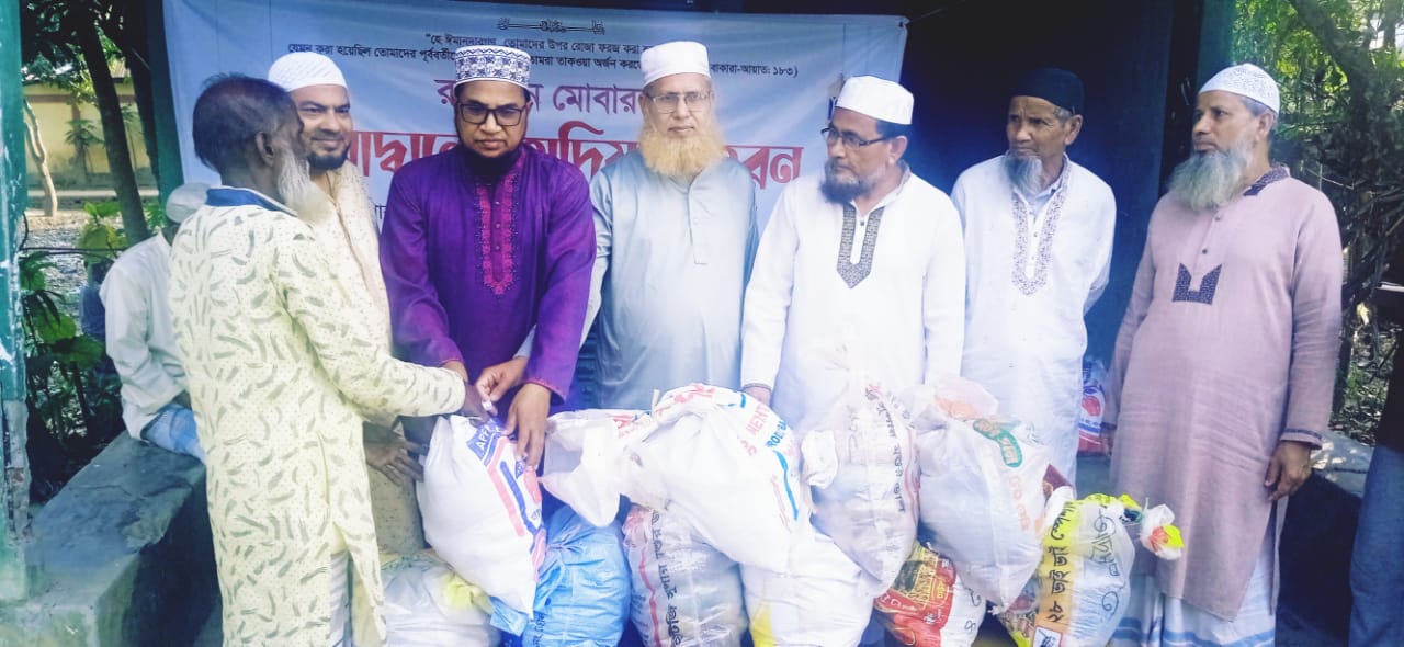 গ্লোবাল কমিউনিটি ফর বেটার গোলাপগঞ্জ  চ্যারিটি অর্গানাইজেশনের ফুডপ্যাক বিতরণ 