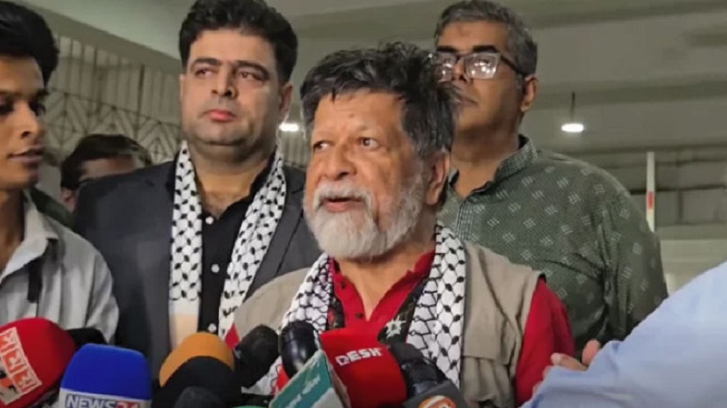 ইসরায়েল থেকে মুক্তি পেয়ে দেশে ফিরলেন শহিদুল আলম,জানালেন গাজার প্রতি সংহতির বার্তা