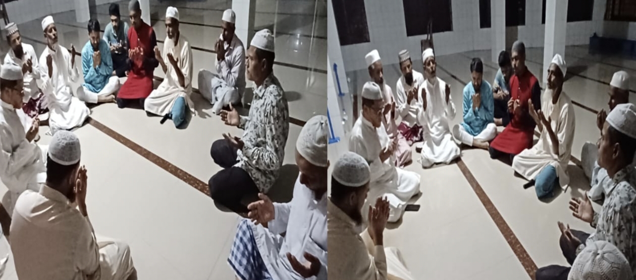 বড়লেখায় নিসচার আয়োজনে ফিলিস্তিনিদের জন্য দোয়া মাহফিল