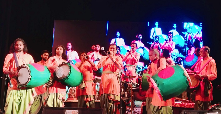 বিনয়বাঁশী শিল্পীগোষ্ঠীর ঢাক ঢোল ও সানাইয়ের সুরে আন্তর্জাতিক সংগীত উৎসব ২০২৪ অনুষ্ঠিত