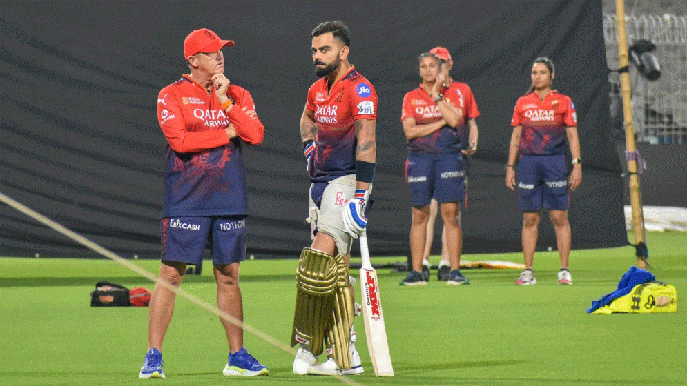 ঘরের মাঠে হারের হ্যাটট্রিক করে ফেলল রয়েল চ্যালেঞ্জার্স বেঙ্গালুরু