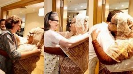 সোনিয়া গান্ধী পরিবারেরের সঙ্গে প্রধানমন্ত্রীর সাক্ষাৎ
