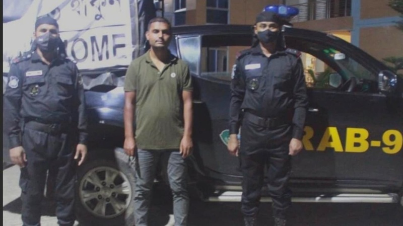 রায়পুরা থানার হত্যা মামলায় গোলাপগঞ্জের কাওছার গ্রেপ্তার