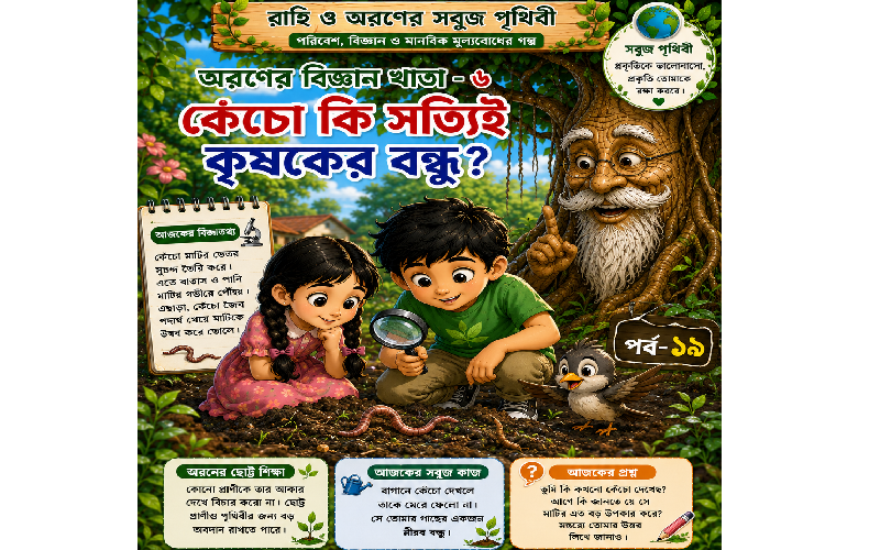 অরণের বিজ্ঞান খাতা-৬,পর্ব-১৯