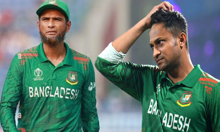 বিসিবির কেন্দ্রীয় চুক্তি থেকে নাম প্রত্যাহার মাহমুদউল্লাহর,নেই সাকিব