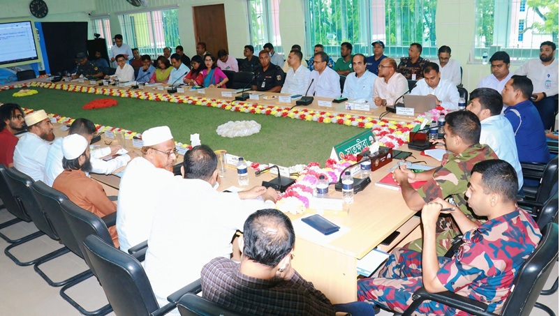 সাতক্ষীরা জেলা আইন শৃঙ্খলা বিষয়ক মাসিক সভা অনুষ্ঠিত