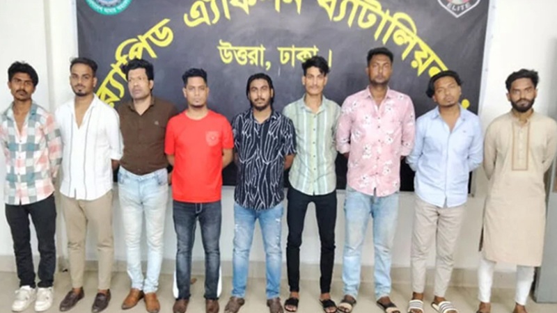 উত্তরায় হোটেল দখলের চেষ্টা: 'মব' গঠন করে হামলা, র‌্যাবের অভিযানে আটক ৯