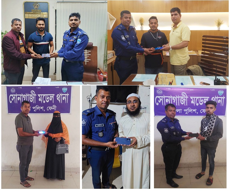 হারানো মোবাইল উদ্ধার করে পৌঁছে দেওয়াই যেন তছলিম এর নেশা 