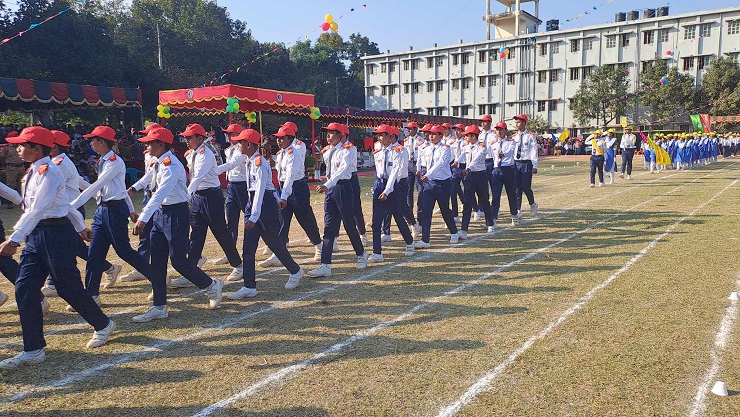 ঘাটাইল ক্যান্টনমেন্ট পাবলিক স্কুল এন্ড কলেজের বার্ষিক ক্রীড়া প্রতিযোগিতা