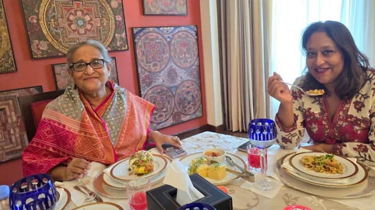 সবার মনে এখন একটাই প্রশ্ন কোথায় আছেন শেখ হাসিনা?