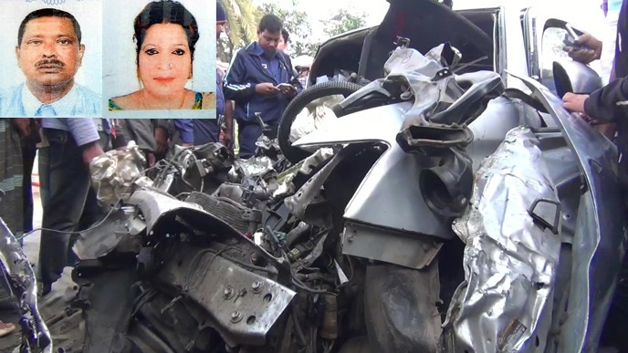 সাতক্ষীরায় ট্রাক প্রাইভেটকারের মুখোমুখি সংঘর্ষে দুই ভারতীয় নাগরিক নিহত